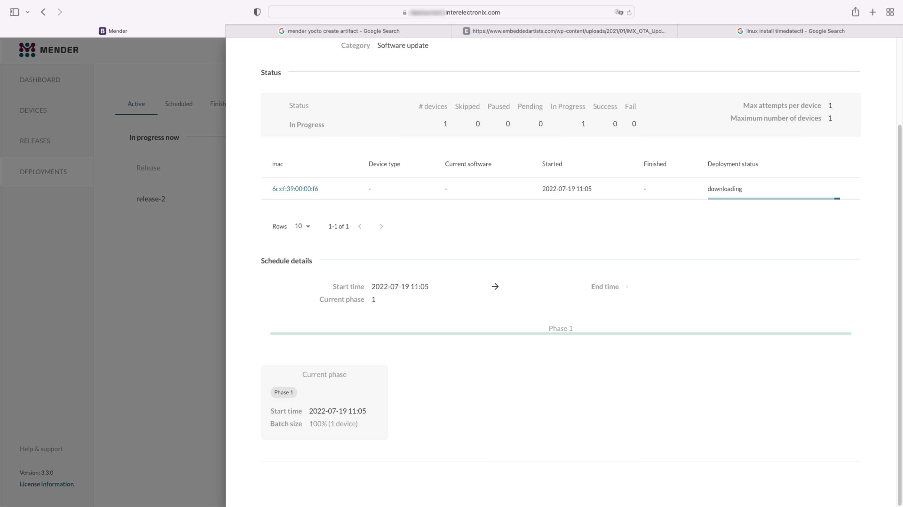 Programu Iliyopachikwa - VisionFive - Mender - Yocto - Sehemu ya 1 picha ya skrini ya kompyuta