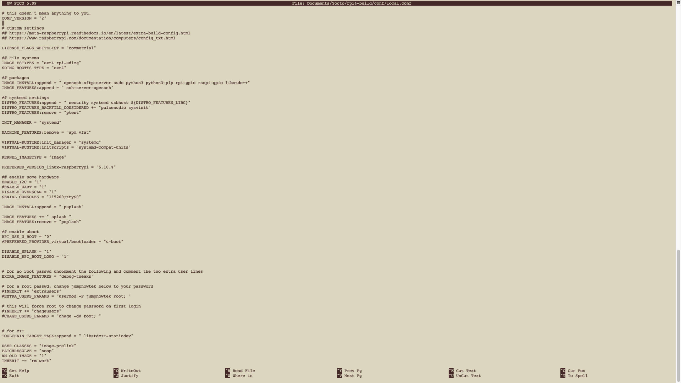 Gömülü Yazılım - Autostart Qt uygulaması, bir bilgisayarın ekran görüntüsü