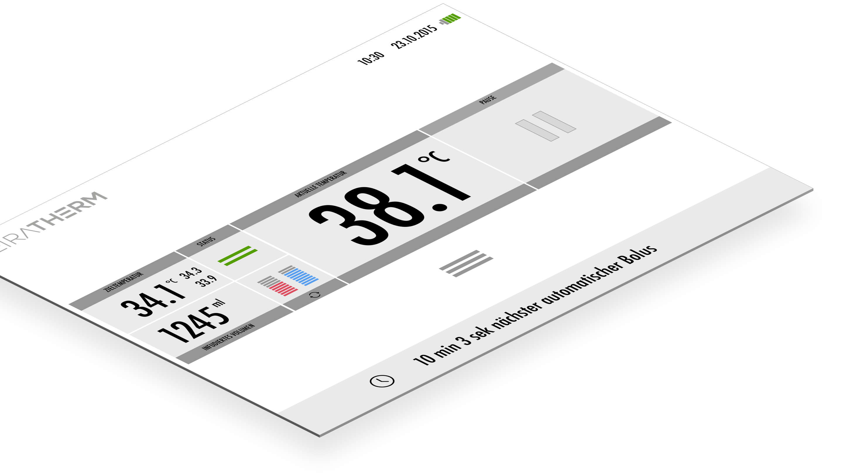 توسعه - UI طراحی یک شی مستطیل شکل سفید با اعداد و حروف