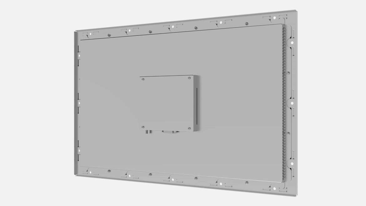 Изображение Combo 1404 белый прямоугольный объект с винтами